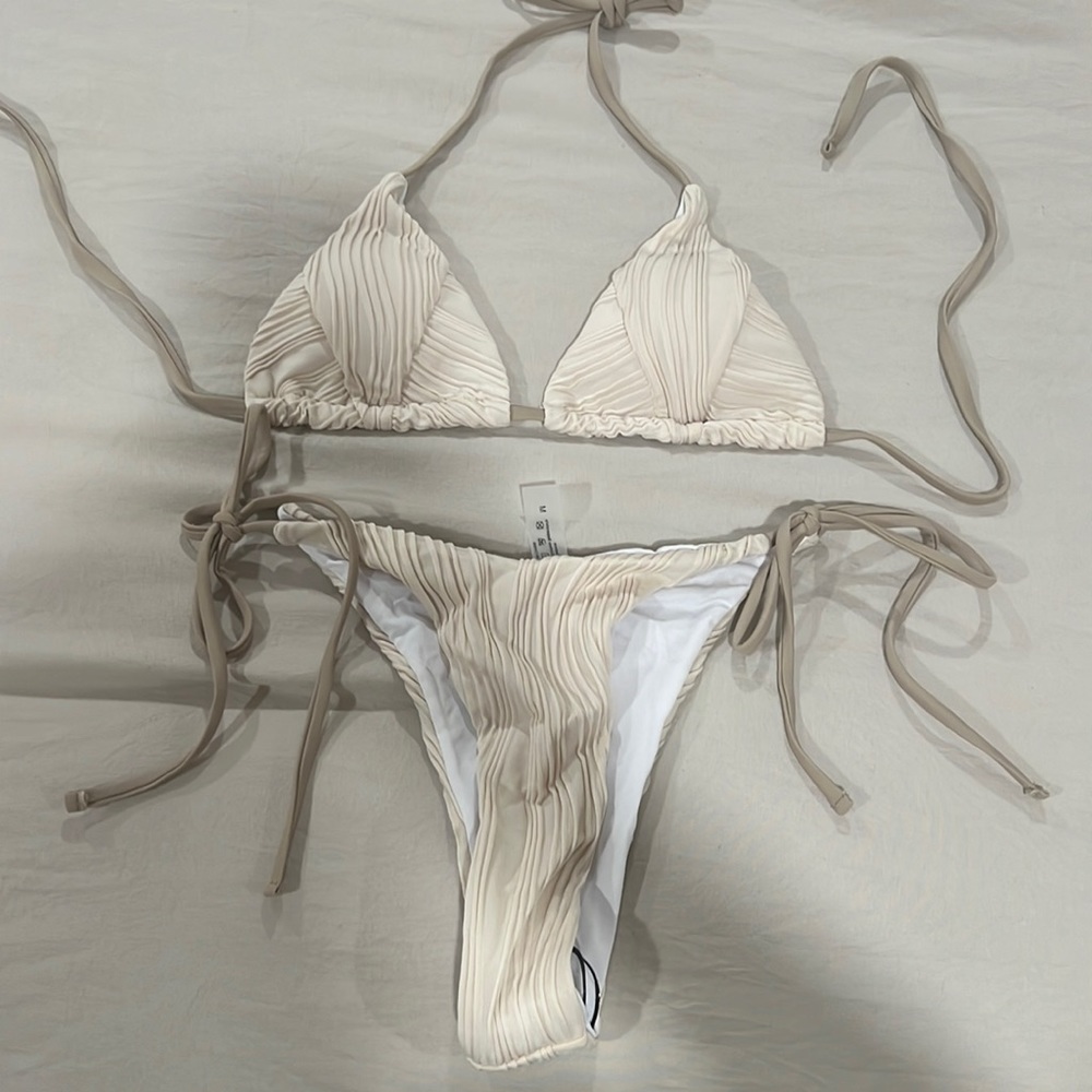Cream bikini